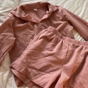 Two piece lounge set